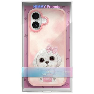 9. Nimmy Big Eyed Pet 2.0 Hundehülle für iPhone 17, Pink