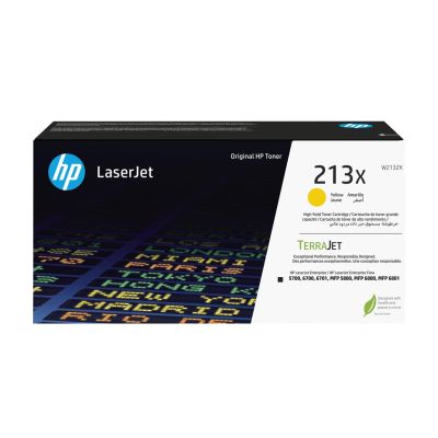 34. HP Original 213X LaserJet Tonerkartusche mit hoher Reichweite, gelb