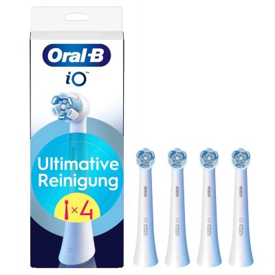 Oral-B 195027 Zahnbürstenköpfe, 4 Stück, Weiß