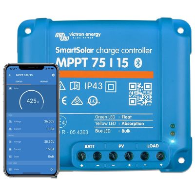 2. Victron Energy SmartSolar MPPT 75/15 Laderegler