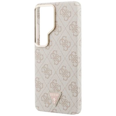 6. Guess 4G Triangle Logo MagSafe Hülle für Samsung Galaxy S26 Ultra – Pink