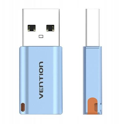 2. USB 3.1 Vention USB-A auf USB-C Adapter mit Trageschlaufe aus Aluminiumlegierung