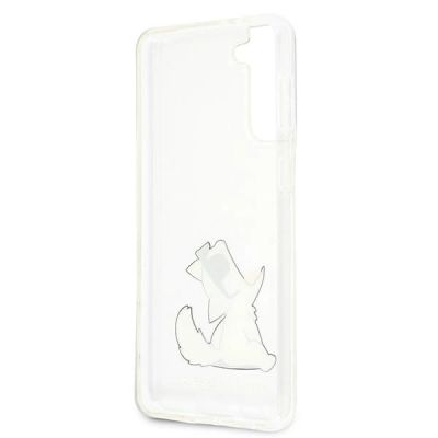 7. Karl Lagerfeld Choupette Fun Case für Samsung Galaxy S21+ - Transparent
