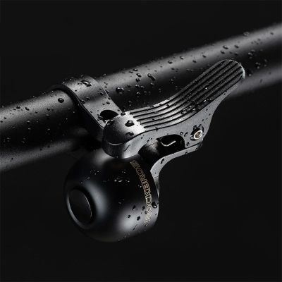 4. Rockbros 34210007002 Fahrradklingel für die rechte Lenkerseite - Schwarz