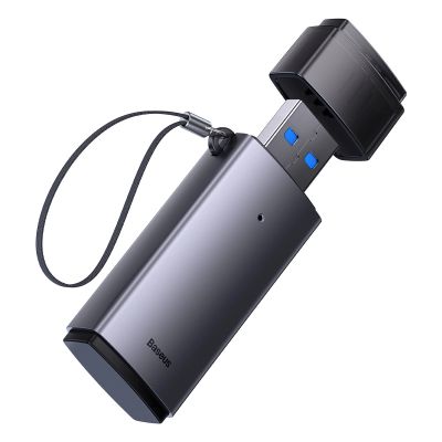 5. Baseus Lite Series Adapter SD/TF USB Kartenleser grau (WKQX060013)
