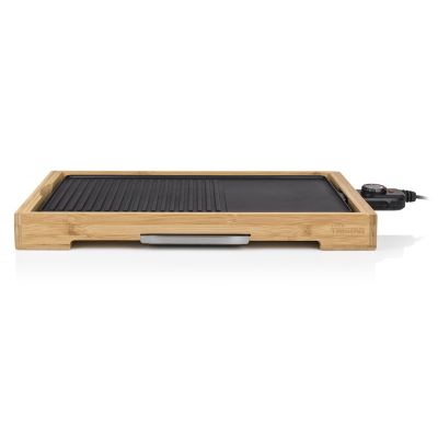 7. Tristar BP-2641 Elektrischer Bambusgrill, Schwarz, 2200 W