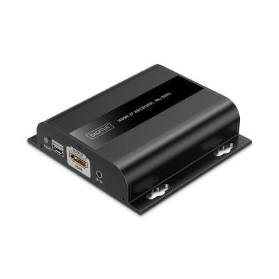 4. HDMI 4K/60Hz-Empfänger, Cat.6-Extender über IP 120 m/200 m