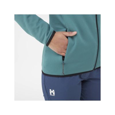 4. MILLET W Seneca Fleece Hoodie Jacke Grün