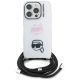 2. Karl Lagerfeld IML Crossbody Karl&Choupette Head Case für iPhone 16 Pro Max – Weiß