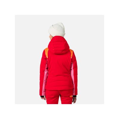 7. Rossignol W Pilot Down Jkt Jacke Rot
