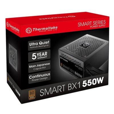 6. Thermaltake Smart BX1 PS-SPD-0550NNSABE-1 Netzteil (550W; Aktiv; 120mm)