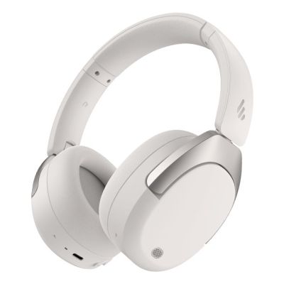Edifier W830NB Kabelgebundenes & kabelloses Kopfbügel-Headset für Anrufe/Musik, USB Typ-C, Bluetooth, Sand, Weiß