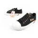 8. Lee Cooper Damen Sportschuhe Stoff Sneakers stylisch Schwarz