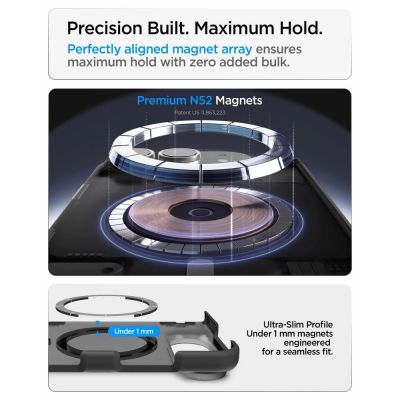 11. Spigen Ultra Hybrid Pro MagSafe Hülle für iPhone Duo – Schwarz