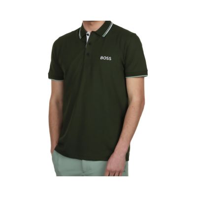 Boss Paddy Pro Open Grünes Poloshirt M 50469102-355