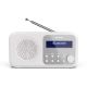 6. Sharp DR-P420 DR-P420WHP Tragbares Radio Weiß
