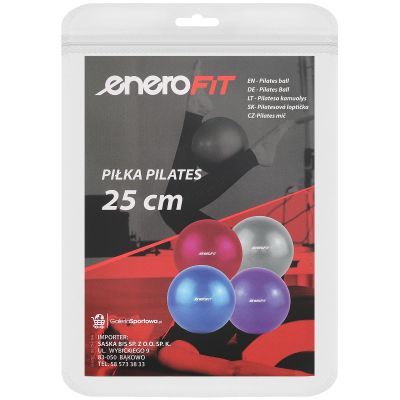 12. FITNESS-PILATESBALL 25 CM ROSA ENERO FIT