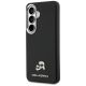 2. Karl Lagerfeld Saffiano KC Metal Logo MagSafe Hülle für Samsung Galaxy S26 Schwarz