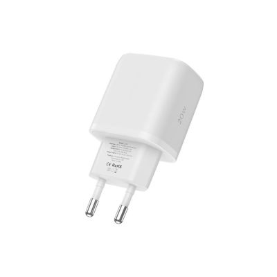 5. Tech-Protect C20W USB-C PD 20W / USB-A QC 3.0 Netzwerkladegerät – Weiß