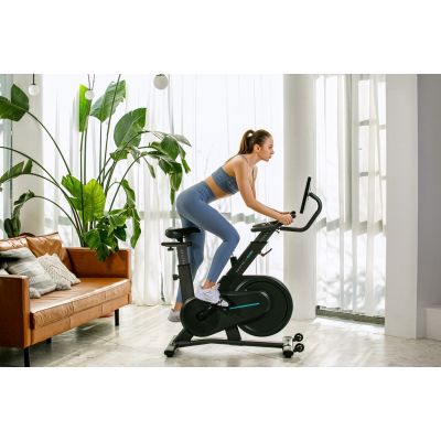 70. OVICX Q200X magnetisches Heimtrainer-Fahrrad mit 15,6" TFT-Touchscreen, WIFI, Bluetooth und App