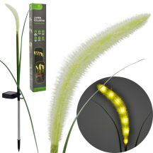 Solar-Graslampe mit 6 LEDs, 75 cm