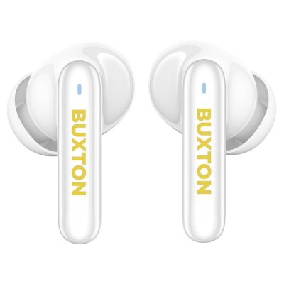 3. BUXTON BTW-7200 TUYA – Weiße In-Ear-Bluetooth-Kopfhörer