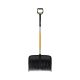 Fiskars 1057189 Schaufel/Schneeschaufel Metall Schwarz, Orange