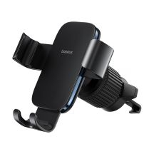 Baseus Metal Age 3 Telefonhalter, Schwerkraft, für Lüftungsschlitze – Schwarz