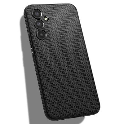 13. Spigen Liquid Air Hülle für Samsung Galaxy A54 5G - Mattschwarz