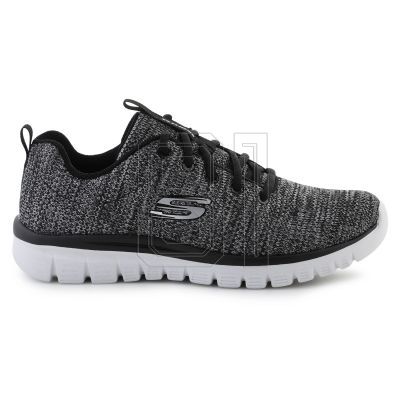 6. Skechers Graceful Twisted Fortune M 12614-BKW Schuhe