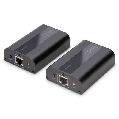 DIGITUS HDMI-Extender 30M/60M CAT.6 4K2K 30Hz/60Hz UHD HDCP 2.2 IR-Audio (Kit) DS-55204