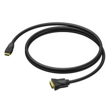 Procab HDMI - DVI-D 3 m schwarz (CLV160/3)