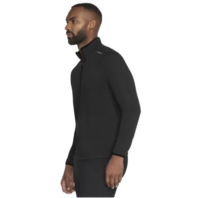 2. Skechers Skech-Knits Burst 1/4 Zip LT130-BLK Schwarz L