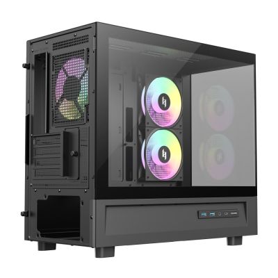10. GameMax NEX C31 BK Computersicherheit & Halterungen Schwarz