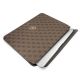 4. Guess 4G Big Logo-Hülle für einen 13-Zoll-Laptop – braun