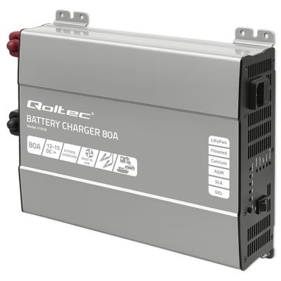 5. Monolith Intelligentes Profi-Ladegerät für LiFePO4-, AGM-, GEL- und SLA-Batterien, 80 A, 12 V, Schnellladung