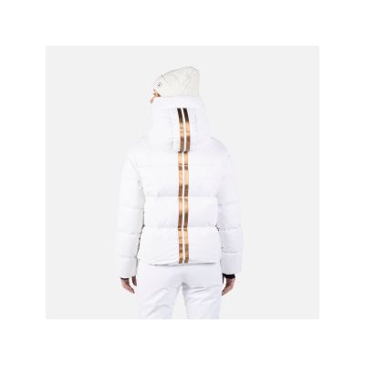 14. Rossignol W Ventina Bomber Daunenjacke Weiß