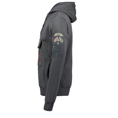 4. Geographical Norway Gymclass DB 100 M Sweatshirt WU4190H-GN-DARKGREY
