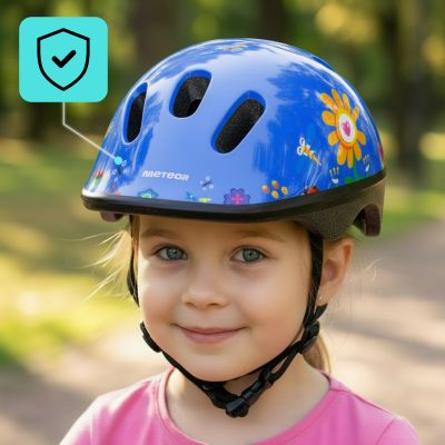 38. Kinder-Fahrradhelm METEOR KS06 garden