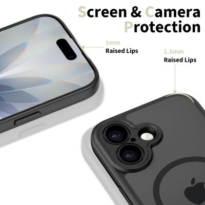 3. Tech-Protect BasicMag MagSafe Case für iPhone 17 - Mattschwarz