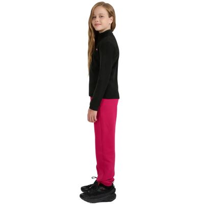 6. Fleece für Mädchen 4F F346 tiefschwarz 4FJWAW25TFLEF346 20S