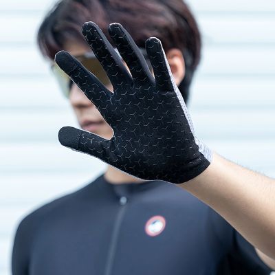7. Rockbros Atmungsaktive Vollfinger-Fahrradhandschuhe, Größe: XXL - Grün