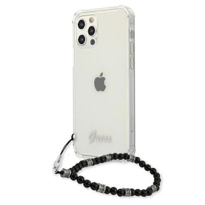 2. Guess GUHCP12LKPSBK iPhone 12 Pro Max 6,7" Transparente Hardcase Black Pearl