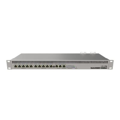 6. Mikrotik RB1100AHx4 Router (RB1100x4) Anzahl Ethernet-Ports: 13; Architektur: ARM 32-Bit; CPU-Kerne: 4