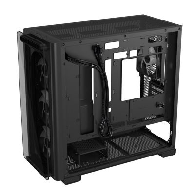 23. ASUS A23 Plus ARGB schwarzes Gehäuse