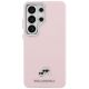 3. Karl Lagerfeld Saffiano KC Metal Logo MagSafe Hülle für Samsung Galaxy S26 Ultra - Pink