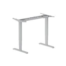 Equip 650813 Stehtischgestell, elektrisch betrieben, 2 Beine, Grau