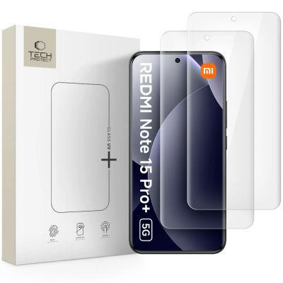 Tech-Protect Glass UV+ 2er-Pack gehärtetes Glas für Xiaomi Redmi Note 15 Pro+ 5G