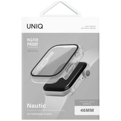 7. Uniq Nautic Case für Apple Watch 46 mm – Transparent