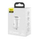 5. Baseus Grain Pro Autoladegerät 2x USB 4,8 A weiß (CCALLP-02)
